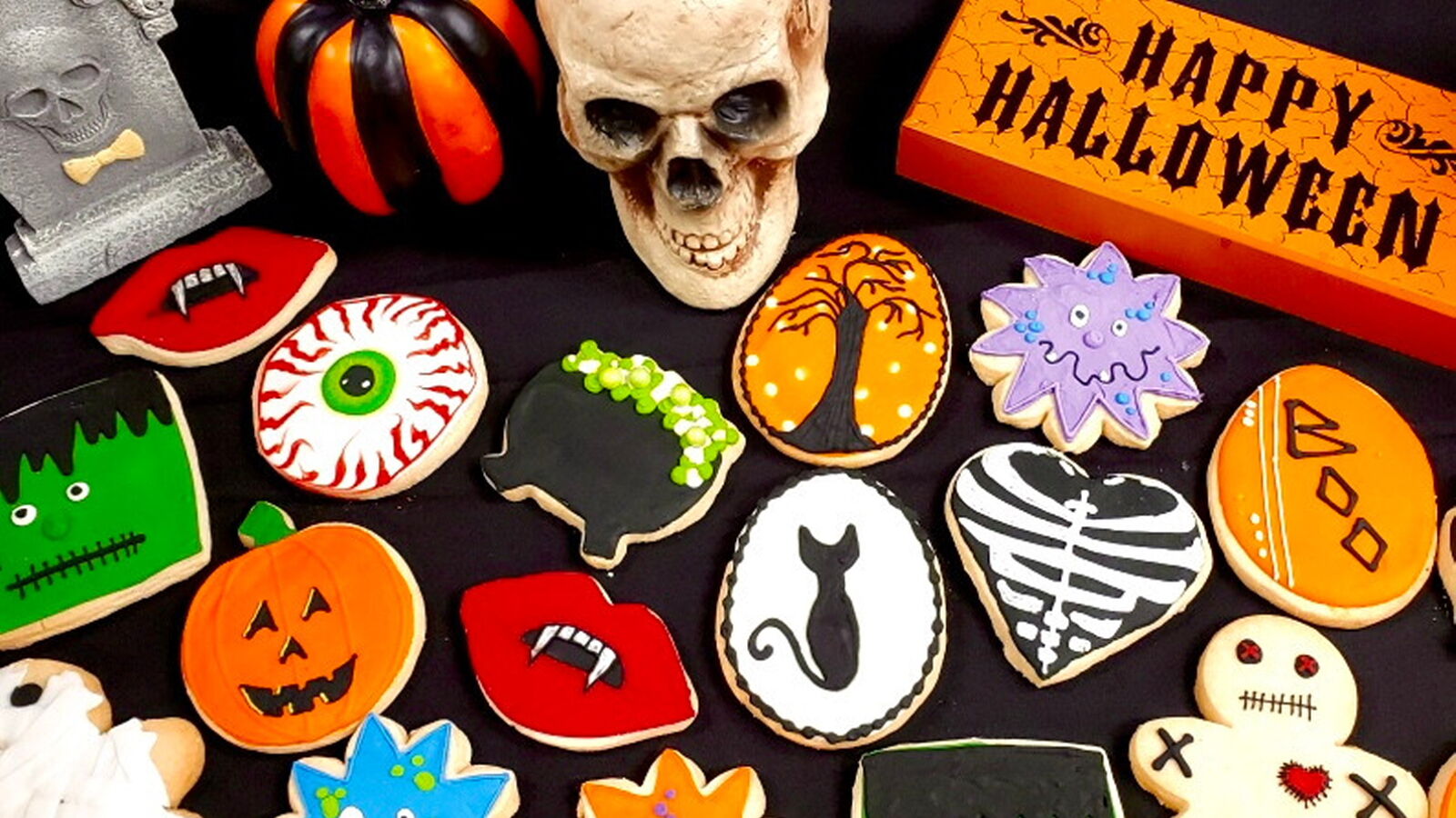 Halloween cookies from The Goddess and Grocer